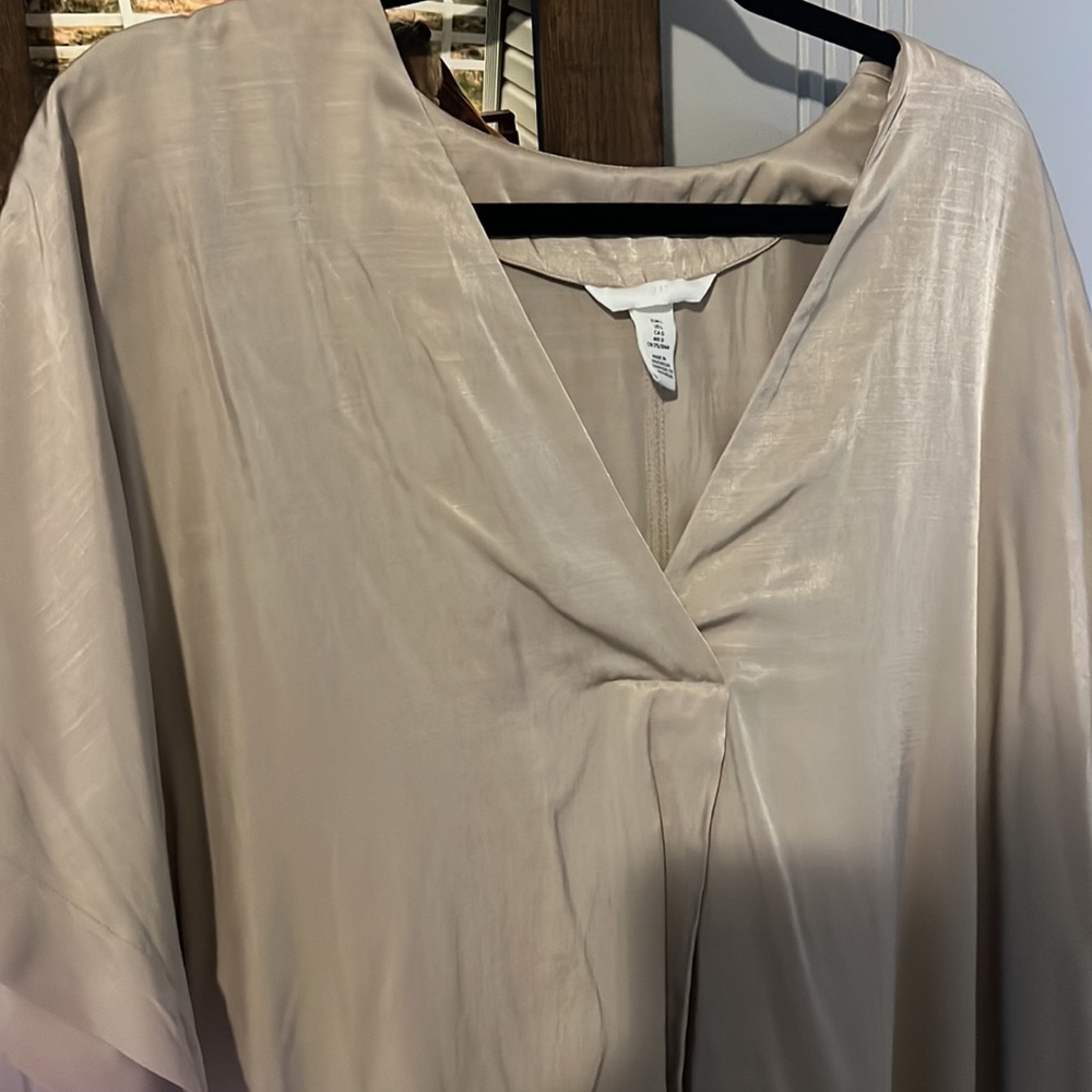 Beige dress H&M size L